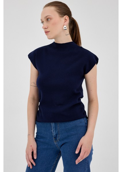 Laci Yanları Büzgülü Triko Bluz 2306 fiyatları