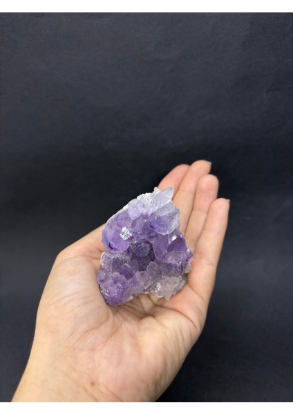 Brezilya Ametist Doğaltaş Jeot 1 Adet fırsatları