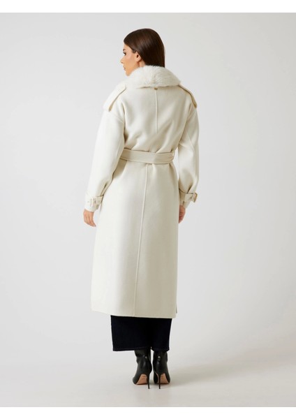 Ella Kadın Çok Renkli Yün Karışımlı Kaban 5BGL027125A-MCML modelleri