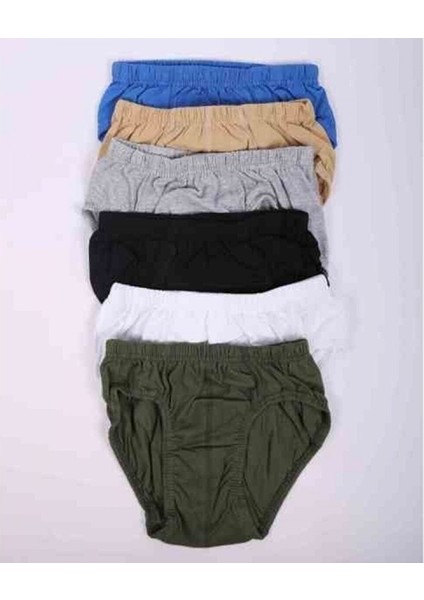 SEC0037 Seher Yıldızı Erkek Çocuk Kom Slip Külot 6'lı Eko Paket indirimleri