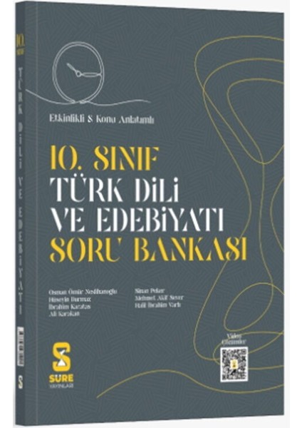 Süre Yayınları 10. Sınıf Türk Dili ve Edebiyatı Soru Bankası