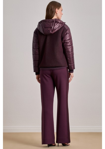 Günlük Giyim Bordo Kapitoneli Mont fiyatları