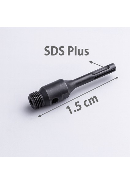Sds Plus Punç Adaptörü Buat Açma Uyumlu Dayanıklı Metal Matkap Adaptörü Delme ve Kesme Aparatı fiyatları