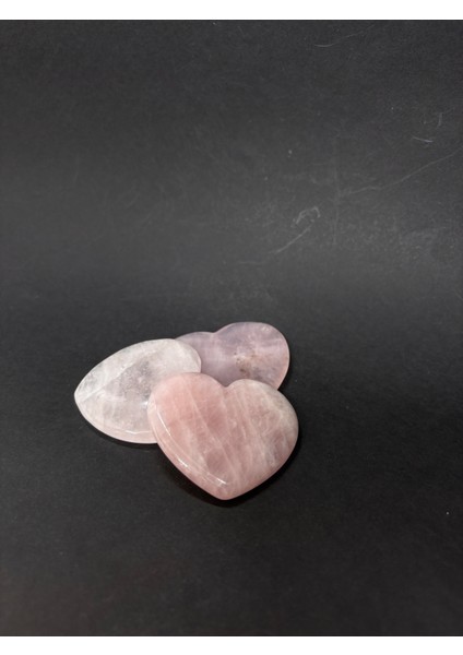 Pembe Kuvars Kalp Doğaltaş fırsatları