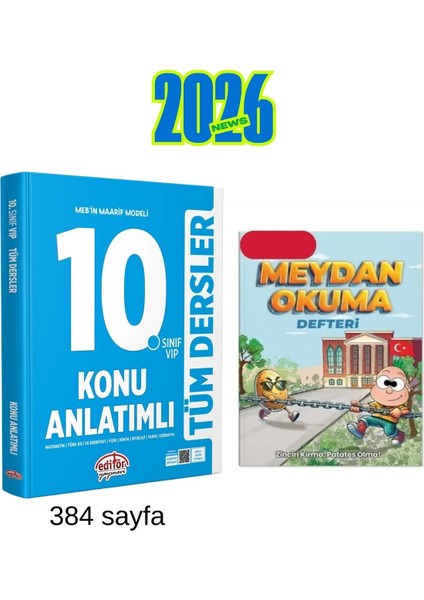 10. Sınıf Tüm Dersler Konu Anlatımlı 2026