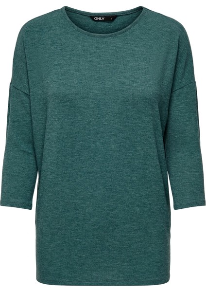 15157920 Genis Yaka Dirsek Kol Kadın Body - Petrol indirimleri