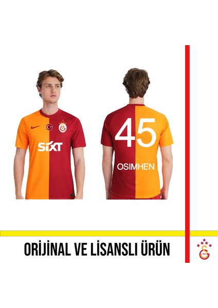 Lisanslı 2023/2024 Parçalı 5 Yıldızlı Iç Saha Osimhen Baskılı Forma
