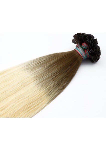 Mikro Keratin Kaynak Ombreli Kumral Platin 65CM 250 Adet fiyatları