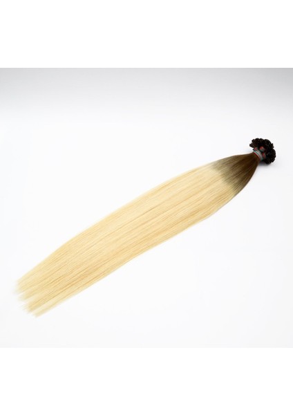 Mikro Keratin Kaynak Ombreli Kumral Platin 65CM 250 Adet modelleri