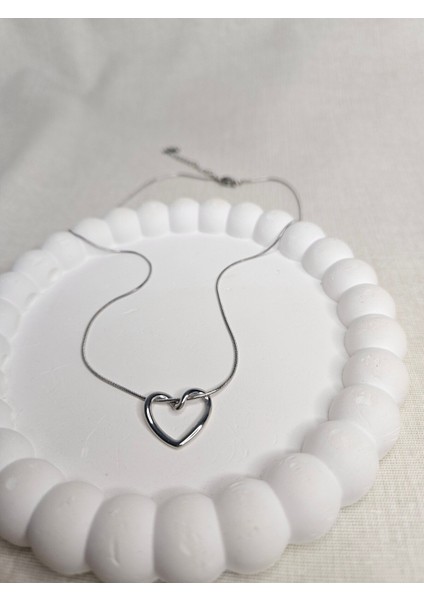 Silver Kalpli Çelik Kolye fiyatları