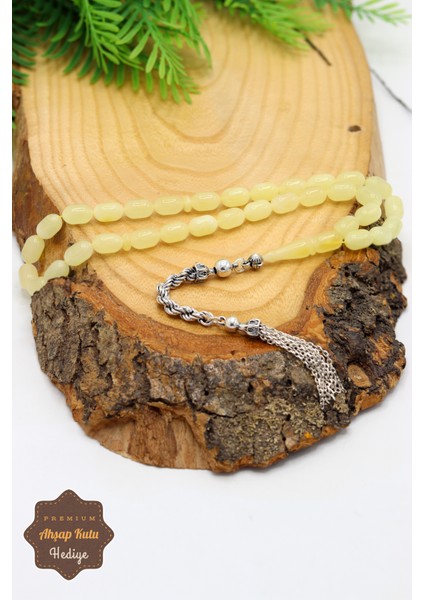 Örgü Gümüş Püsküllü Kapsül Kesim Orijinal Ukrayna Damla Kehribar Tesbih 201024497 modelleri