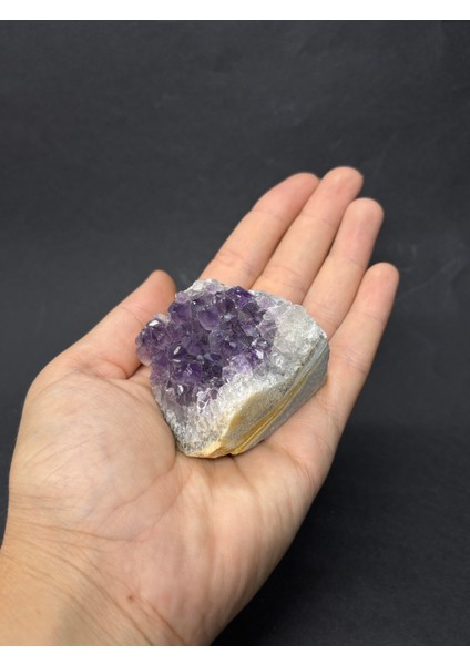 Brezilya Ametist Doğaltaş Jeot 1 Adet fırsatları