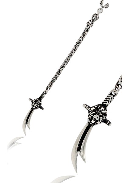 Zülfikar Aslan Model 925 Ayar Gümüş Tesbih Püsükülü 201024471