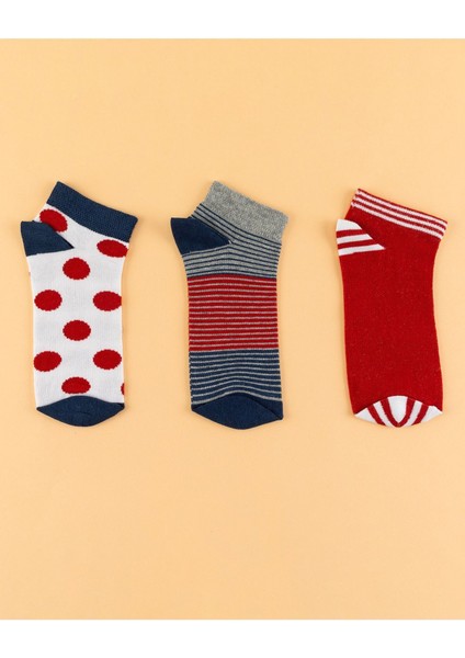 Racıne Kadın 3'lü Patik Çorap