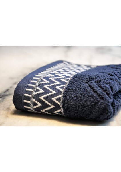 %100 Pamuk Zigzag Yüz Havlusu (50X90 Cm) fiyatları