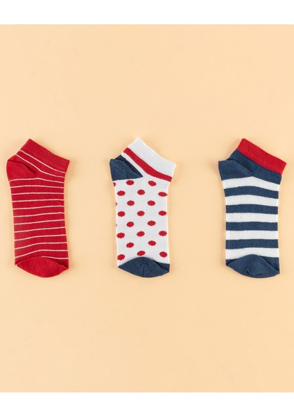 Croıssance Kadın 3'lü Patik Çorap