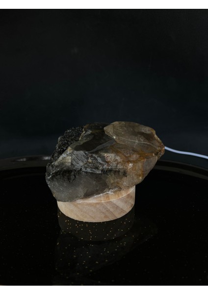 Rutilli Kuvars Doğaltaş Alaca Taşı Ruhsal- Fiziksel Denge Lambası fiyatları