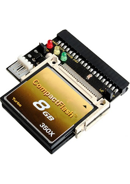 Cf Compact Flash Hafıza Kart'dan 40 Pin 3.5 Inç Ide Dönüştürücü indirimleri