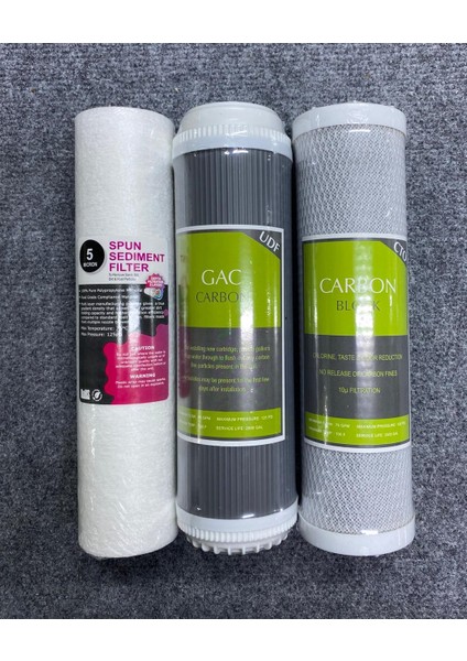 Açık Sistem 3 Lü Filtre