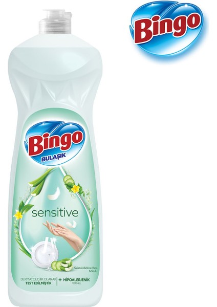 Bingo Sıvı Elde Bulaşık Deterjanı Sensitive 650 ml
