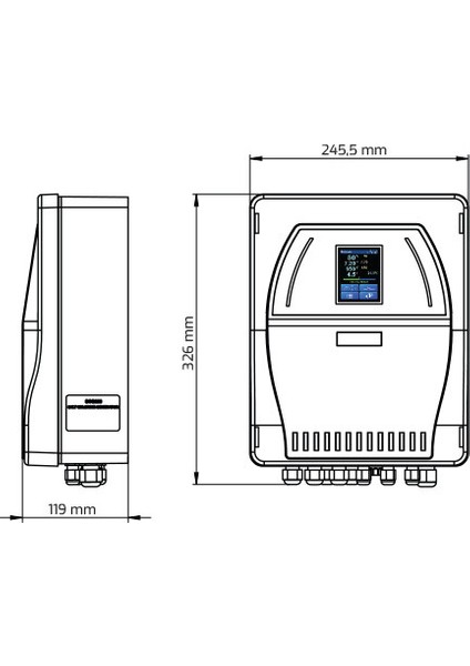 Salt Ionic Pr 12GR/H Yüzme Havuzu Tuz Klor Jeneratörü fiyatları