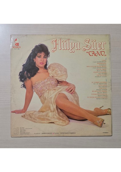 Hülya Süer - Cano - 1984 - Dönem Baskı Plak - Longplay - Lp fiyatları