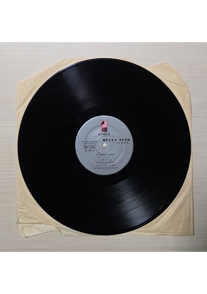 Hülya Süer - Cano - 1984 - Dönem Baskı Plak - Longplay - Lp modelleri