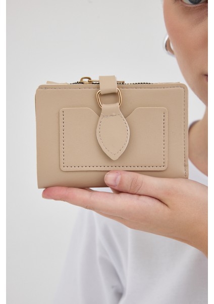 Vizon Kemer Tokalı Fermuarlı Cüzdan 9209