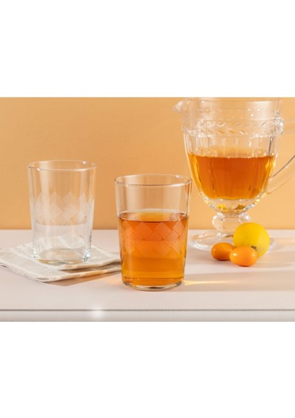 White Rugs Pierretta 4 lü Meşrubat Bardağı Seti - 510 ml