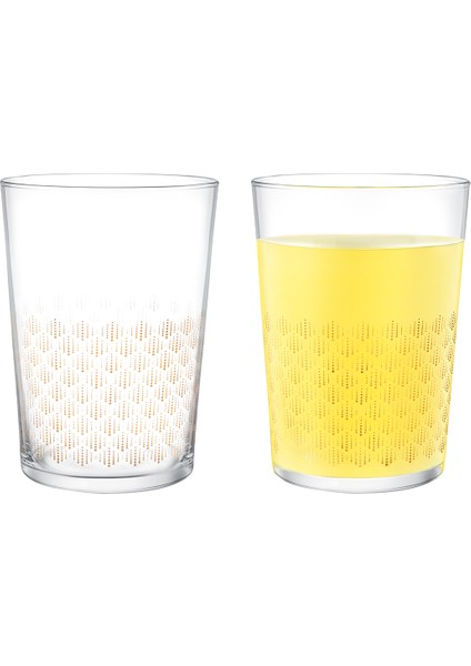 Golden Rain Pierretta 4 Lü Meşrubat Bardağı Seti - 510 ml fiyatları