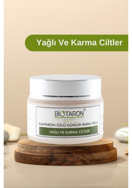 Kantaron Özlü Yüz Kremi - 50ML | Yağlı ve Karma Ciltler Için | Yoğun Nemlendirme ve Sebum Kontrolü fiyatları