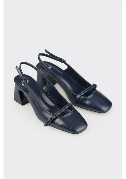 Lacivert Kadın Topuklu Ayakkabı fiyatları