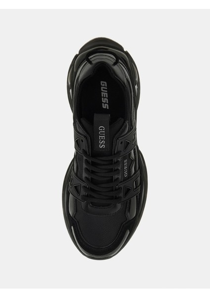 Bellu Erkek Siyah Sneaker FMFUNOELL12-BLACK fırsatları