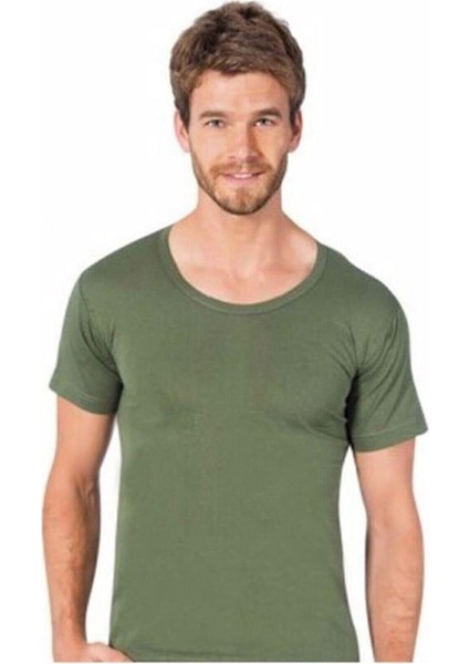 Erkek Penye Atlet Bisiklet Yaka 6'lı Eko Paket