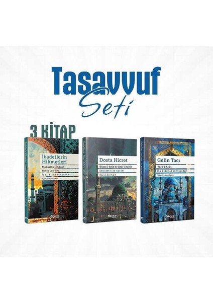Tasavvuf Seti 3 Kitap Dibace
