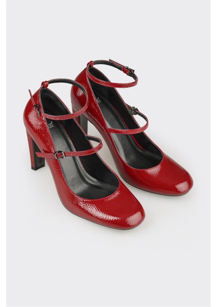 Bordo Kadın Yüksek Topuk Ayakkabı fiyatları