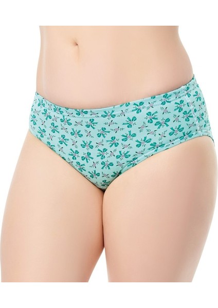 SKD0027 Seher Yıldızı Kadın Emprime Kom Desenli Külot 6'lı Eko Paket