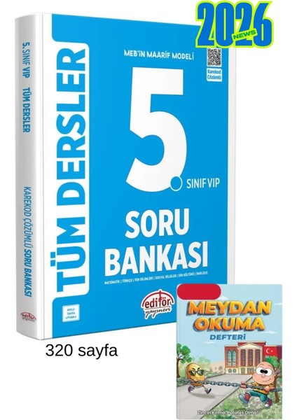 5. Sınıf Vıp Tüm Dersler Soru Bankası 2026