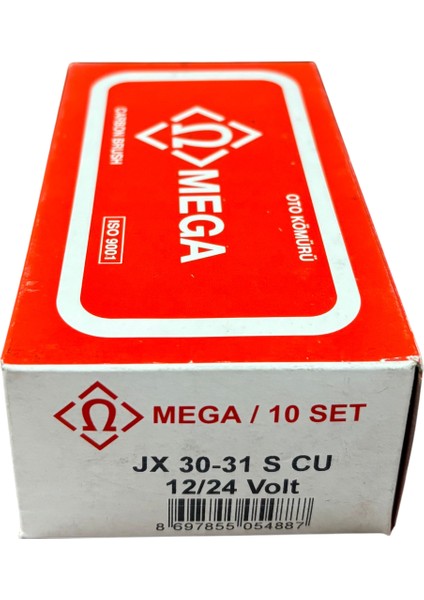 Jx 30-31 S Cu Yuvalı Şarj Kömürü Mako Tip 10 Adet Fiyatı