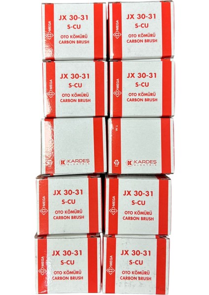 Jx 30-31 S Cu Yuvalı Şarj Kömürü Mako Tip 10 Adet Fiyatı fiyatları