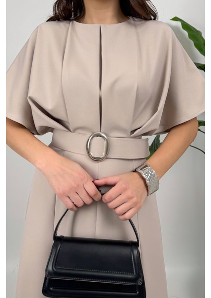 Alora Kadın Kemer Detaylı Şık Taş Elbise – Özel Günler Için Zarafet fırsatları