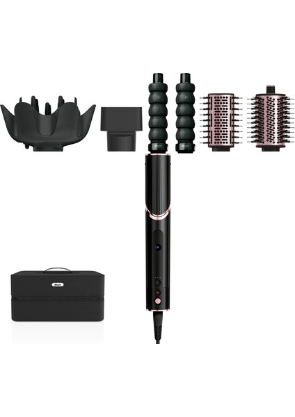 Flexstyle 5-In-1 Saç Kurutma ve Şekillendirme Sistemi - Black