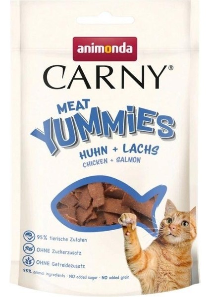 Carny Meat Tavuk ve Somonlu Kedi Ödül Maması 50 gr
