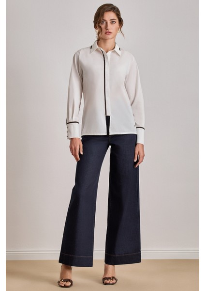 Bol Paça Mavi Jean Pantolon