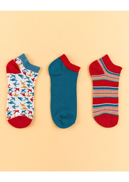 Bouquet Kadın 3'lü Patik Çorap