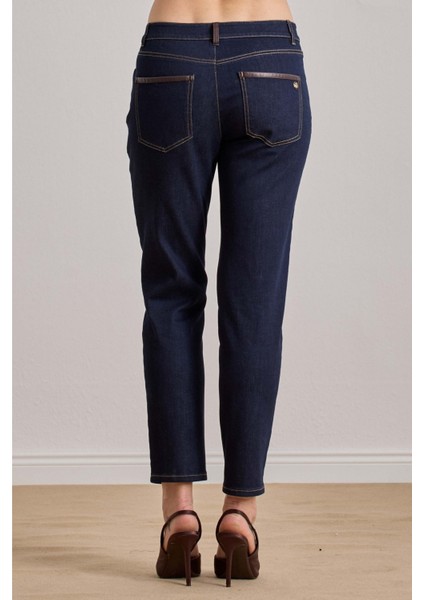 Slim Straight Mavi Jean Pantolon indirimleri