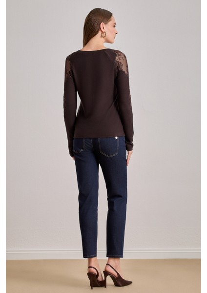 Slim Straight Mavi Jean Pantolon