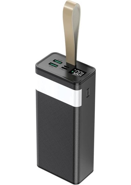 1033 22.5W Hızlı Şarj Özellikli Dijital Şarj Göstergeli Fenerli 30.000 Mah Powerbank
