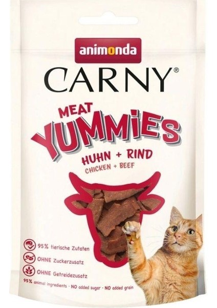 Carny Meat Tavuk ve Sığır Etli Kedi Ödül Maması 50 gr