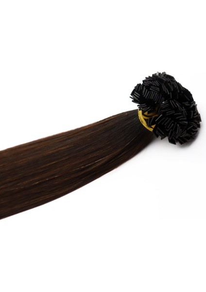 Mikro Keratin Kaynak Koyu Kahve 65CM 250 Adet